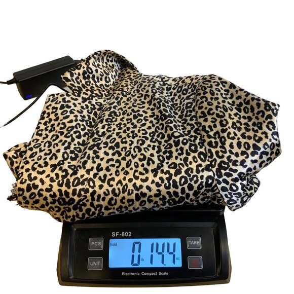 Nine West Leopard print Blazer women’s size small black/gold - Picture 13 of 13